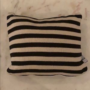Jack + Lucy striped knit mini pillow